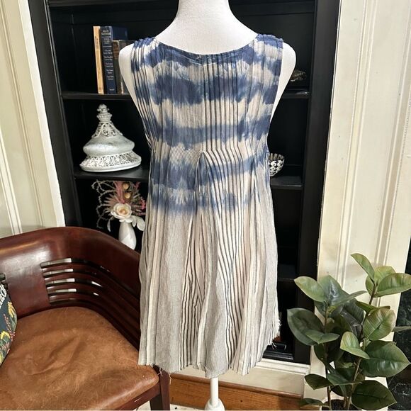 Free People Tye Dye Striped Tunic Top Size Small - Picture 9 of 11